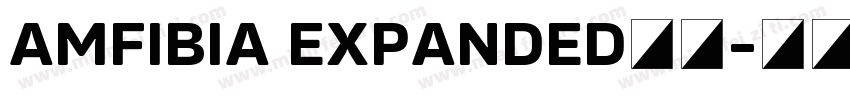 AMFIBIA EXPANDED字体字体转换